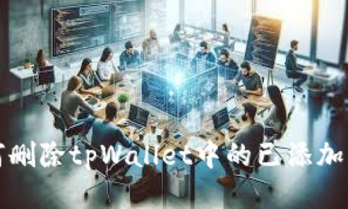 如何删除tpWallet中的已添加币种