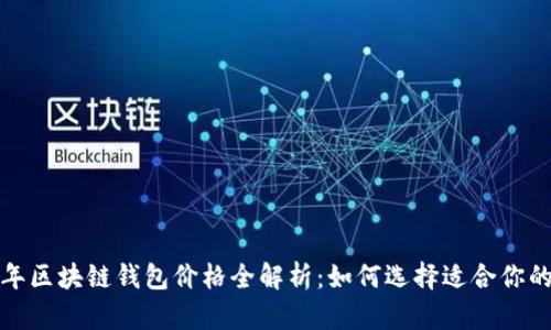 2023年区块链钱包价格全解析：如何选择适合你的钱包？